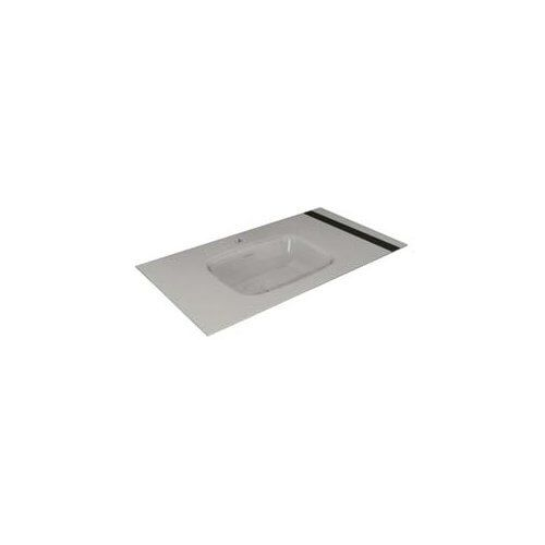 Gama Decor Leaf Раковина 89.4 х12х48 см со столешницей krion левая Leaf G100530041