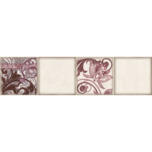 Керамическая плитка Eletto Ceramica Faenza Wine Ornament Frise 3 15.6x63 15.6x63 Faenza 586842005