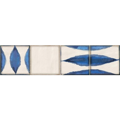 Керамическая плитка Eletto Ceramica Faenza Cobalt Flor Frise 2 15.6x63 15.6x63 Faenza 586832002