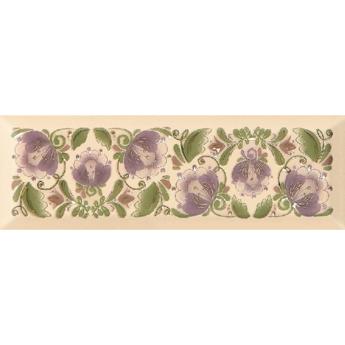 Керамическая плитка Gracia Ceramica (Грация Керамика) Gzhel Decor 07 10х30 Metro х9999092339