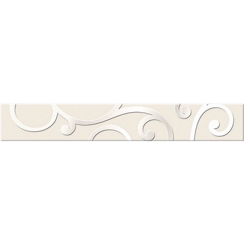 Керамическая плитка Azori (Азори) Vento Бордюр Frizzy 4.7х30 Vento БП000004815