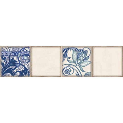 Керамическая плитка Eletto Ceramica Faenza Cobalt Ornament Frise 3 15.6x63 15.6x63 Faenza 586832005