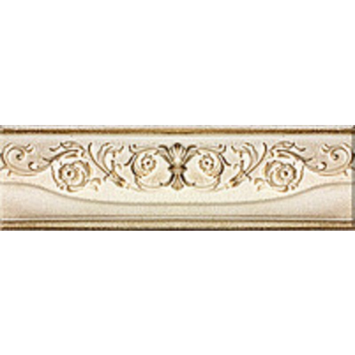 Керамическая плитка Azori (Азори) Savoy Avorio Бордюр 6х20.1 Savoy