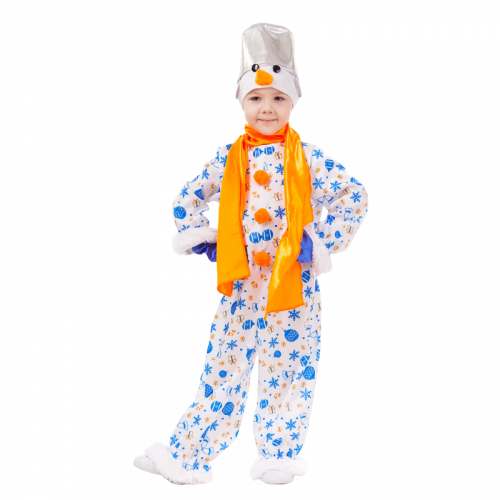 Новогодний костюм Снеговик Снежок 1037 к-18 Батик