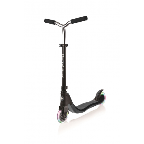 Самокат Globber FLOW 125 LIGHTS (свет. колеса), Черный 472-120