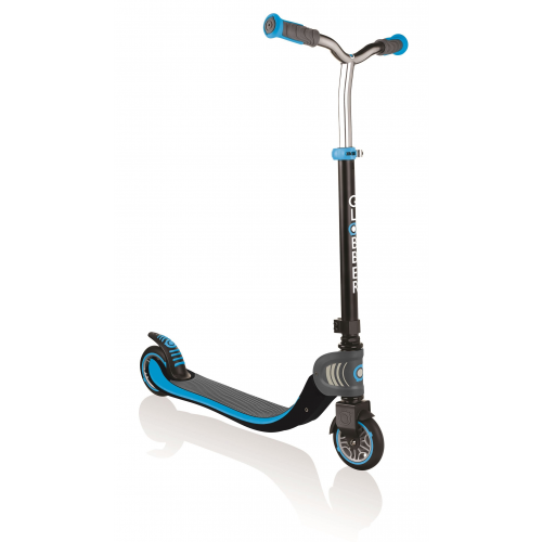 Самокат Globber Foldable Flow 125 голубой 473-101