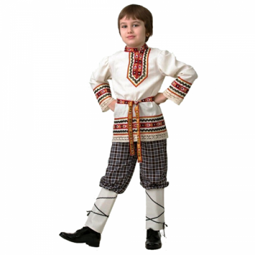 Детская славянская Рубашка вышиванка (мальчик) 5603-1 Jeanees