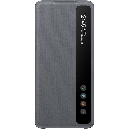Чехол Samsung Smart Clear View Cover Y2 для Galaxy S20+ Grey