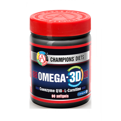 Omega-3 АКАДЕМИЯ-Т Omega-3D 90 гел. капс