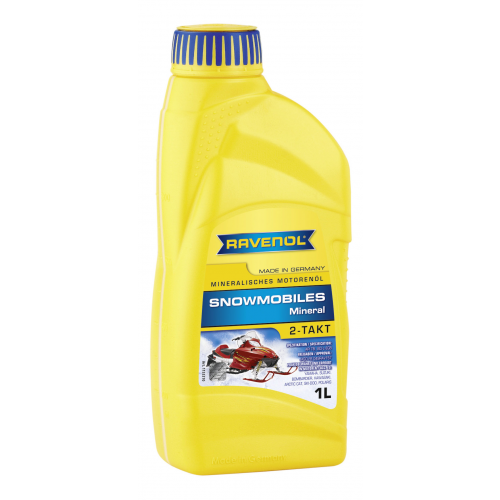 Моторное масло Ravenol Snowmobiles Mineral 2-Takt 5W-30 1л