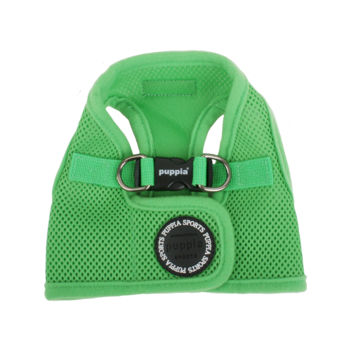 Шлейка для собак Puppia Soft Vest, зеленая, размер XS