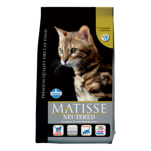 Сухой корм для кошек Farmina Matisse Neutered, для стерилизованных, курица, 10кг
