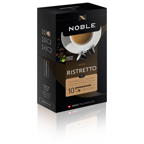 Капсулы Noble ristretto для кофемашин Nespresso 10 капсул
