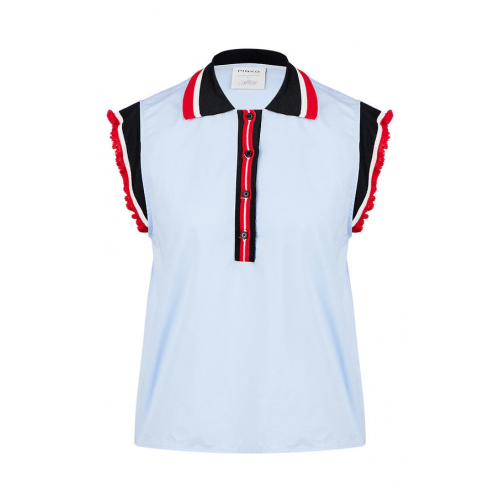 Блуза женская Pinko синяя 46