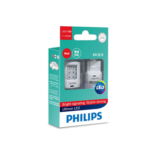 W21 12v Лампа Ultinon Led Red X2 Philips арт. 11065ULRX2