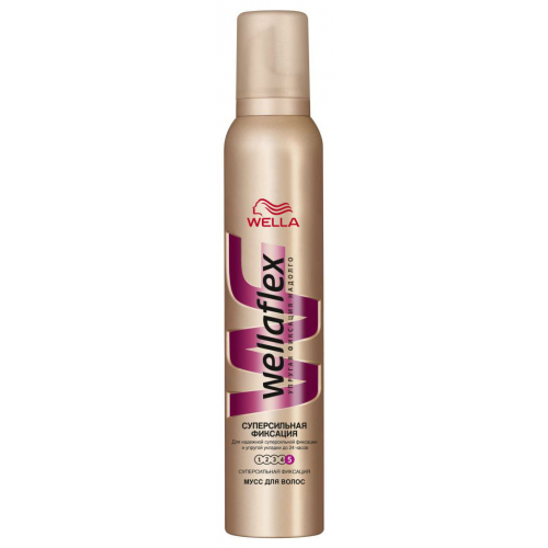 Мусс для волос Wella Wellaflex Суперсильная фиксация 200 мл