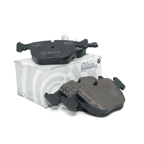 Тормозные колодки дисковые BMW 34116761252