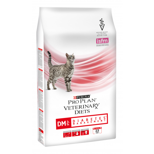 Сухой корм для кошек Pro Plan Veterinary Diets DM Diabetes Management, при диабете, 1,5кг