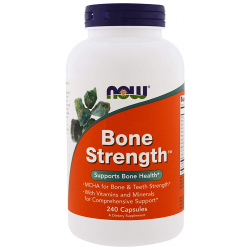 Комплексное средство для суставов и связок NOW Bone Strength 240 капс