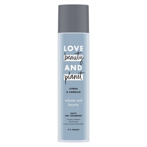 Сухой шампунь для волос Love Beauty & Planet Объём и щедрость, 245 мл