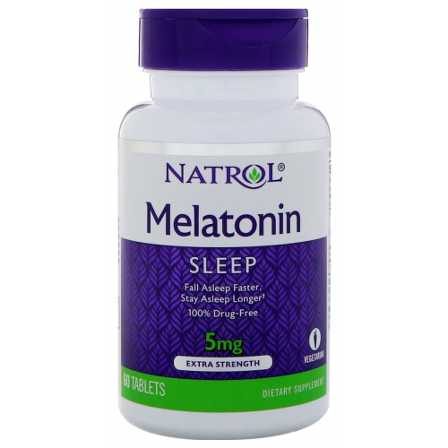Добавка для сна Natrol Melatonin 60 табл
