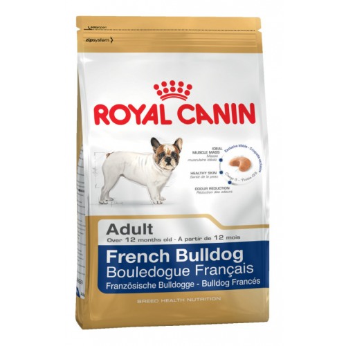 Сухой корм для собак ROYAL CANIN French Bulldog Adult, свинина, птица, 3кг