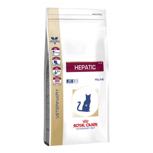 Сухой корм для кошек ROYAL CANIN Hepatic, при заболеваниях печени, мясо, 2кг