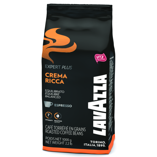 Кофе в зернах Lavazza expert crema ricca 1000 г