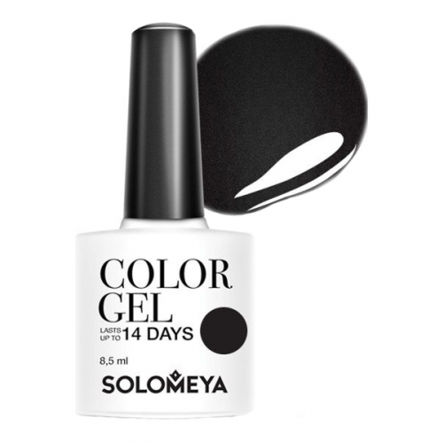 Гель-лак для ногтей Solomeya Color Gel Идеально черный