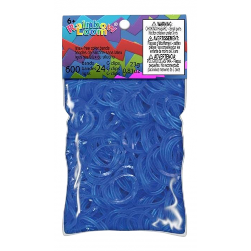 Плетение из резинок Rainbow Loom Jelly Bands ocean blue