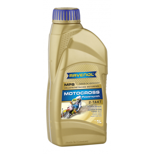 Моторное масло Ravenol Motocross Powersynth 2T 20W-50 1л