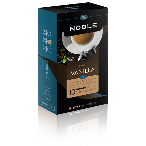 Капсулы Noble vanilla для кофемашин Nespresso 10 капсул