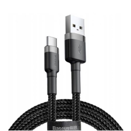 Кабель Baseus microUSB 1m Grey/Black/Black