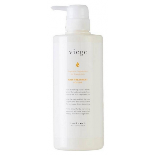 Маска для волос Lebel Viege Treatment VOLUME 600 мл