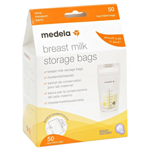 Пакеты одноразовые Medela для хранения грудного молока 50 шт