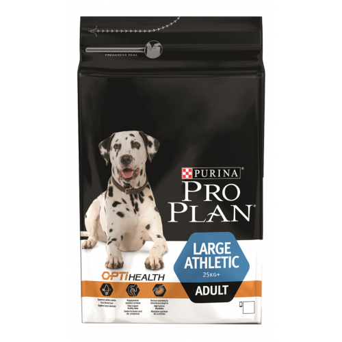 Сухой корм для собак PRO PLAN OptiHealth Large Athletic Adult, крупные породы, курица,14кг