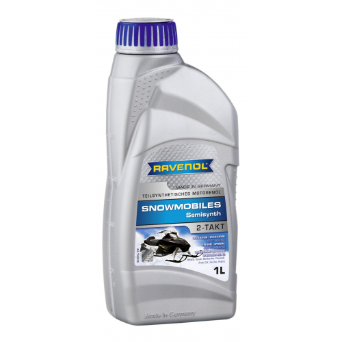 Моторное масло Ravenol Snowmobiles Teilsynth 2-Takt 5W-30 1л