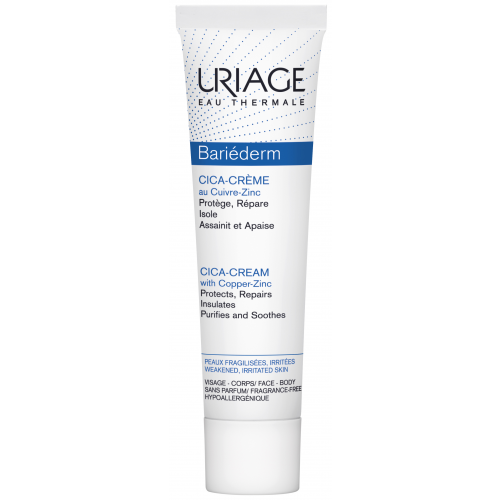 Крем для лица Uriage Bariederm Cica-Crème Réparatrice au Cu-Zn 40 мл