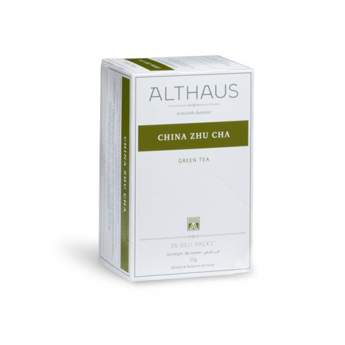Чай зеленый пакетированный Althaus китайский жу ча