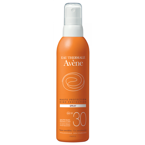 Солнцезащитное средство Avene Solaire SPF 30 Спрей 200 мл