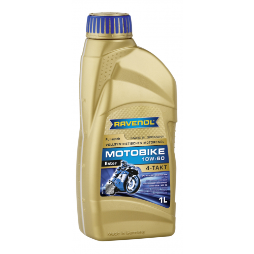 Моторное масло Ravenol Motobike 4-T Ester 10W-60 1л