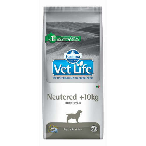 Сухой корм для собак Farmina Vet Life Neutered, для стерилизованных, курица, 2кг