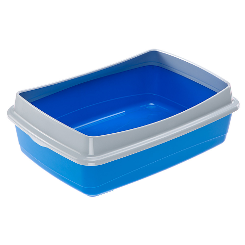 Лоток для кошек Ferplast NIP PLUS с высоким бортом, в ассортименте, 47 х 35 х 15,5 см