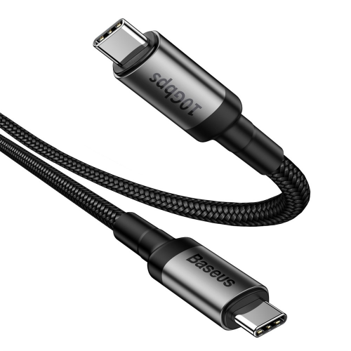 Кабель Baseus Cafule series cable Type-C PD3.1 Gen2 100W (20V/5A) 1м Black/Grey