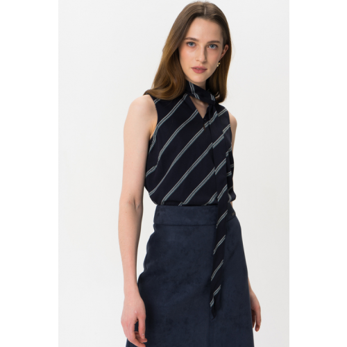Блуза женская Vero Moda 10210394 синяя S