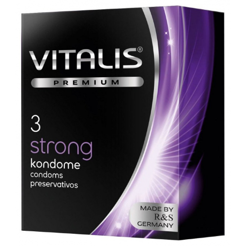 Презервативы Vitalis premium strong 3 шт