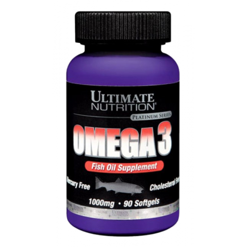 Omega-3 Ultimate Nutrition 90 капс