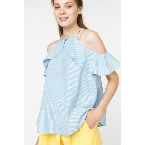 Блуза женская Vero Moda 10211807 голубая XS