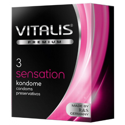 Презервативы Vitalis premium Sensation 3 шт