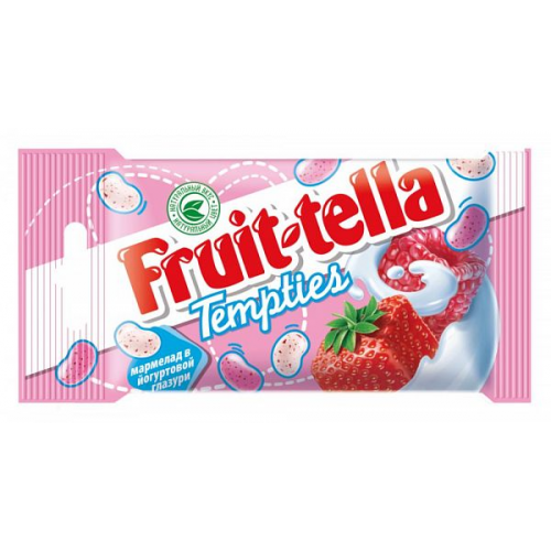 Мармелад жевательный Fruit-tella tempties в йогуртовой глазури 35 г